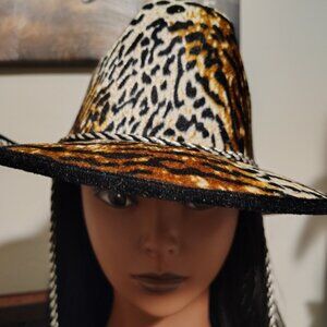 Leopard Print Fedora